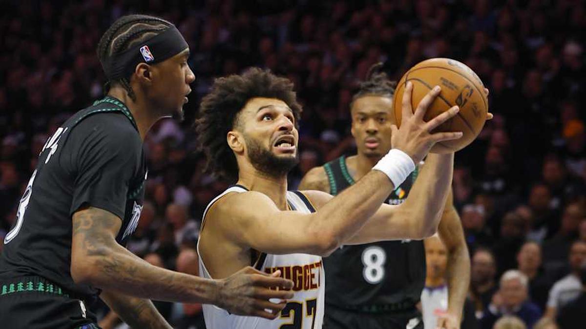 Nuggets star guard Jamal Murray put together the best regular season of his career and earned his first All-Star nod in 2026. | Bruce Kluckhohn-Imagn Images 