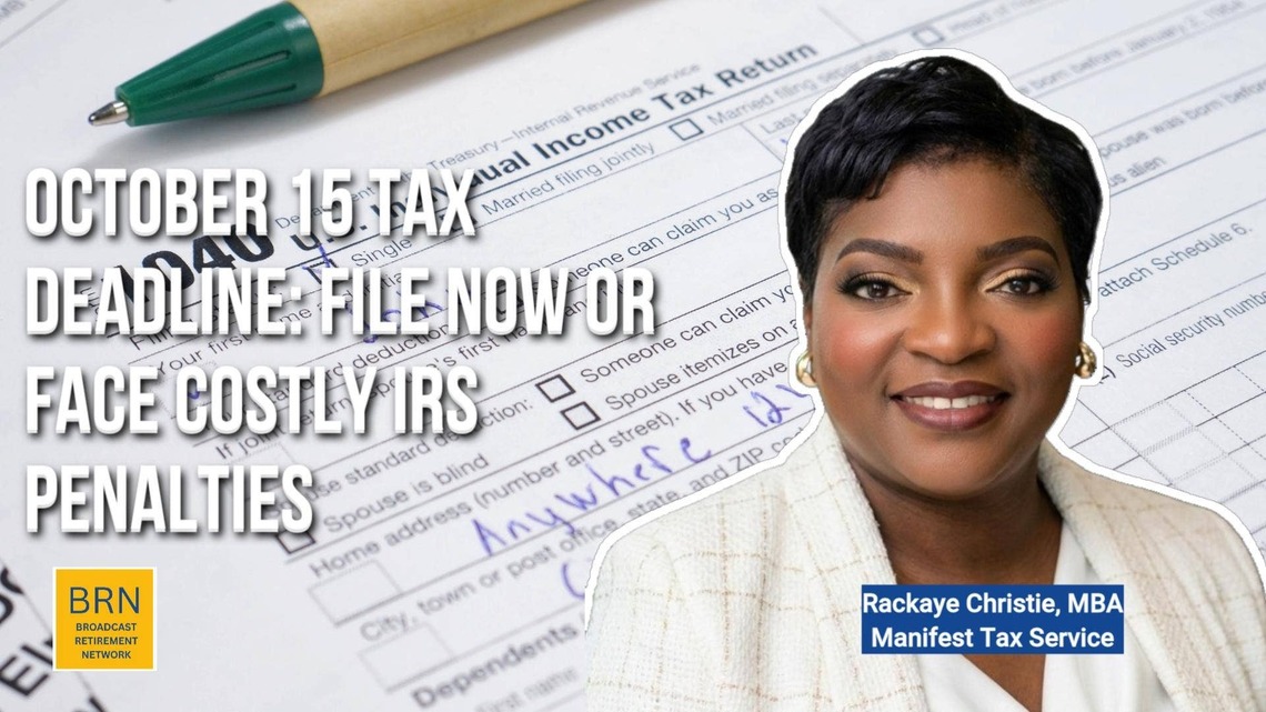 October 15 Tax Deadline: File Now or Face Costly IRS Penalties