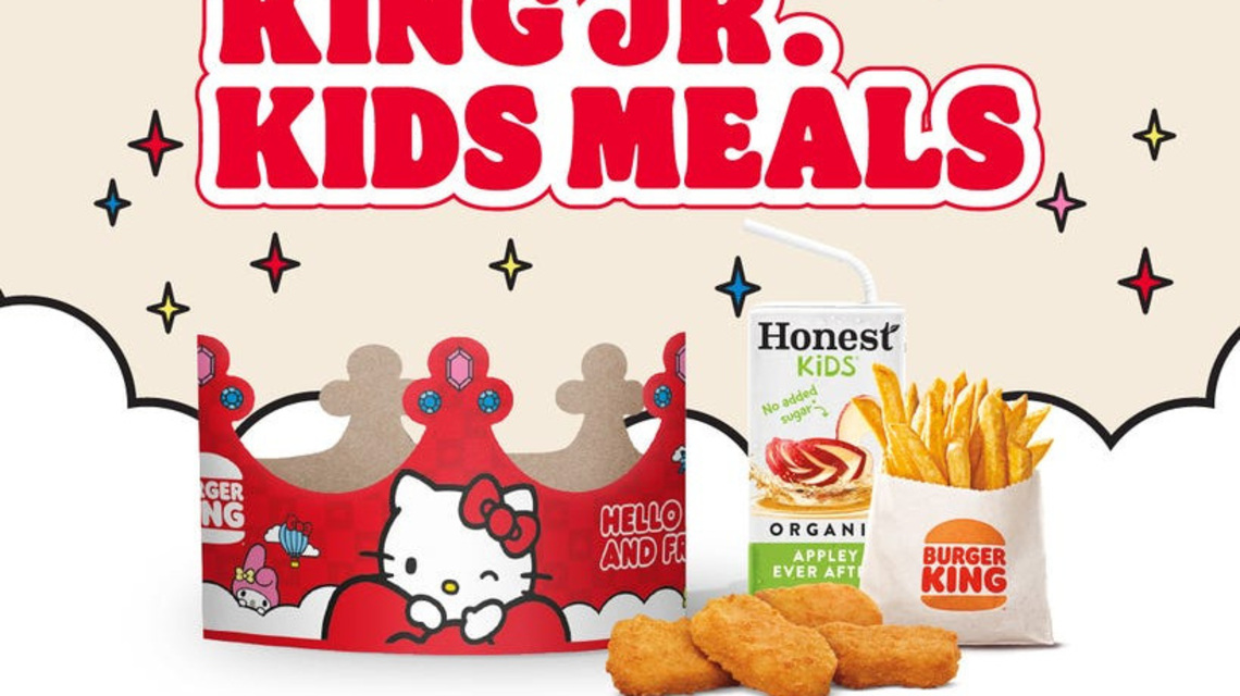 Burger King's new Hello Kitty kids' meal comes with a blind box 