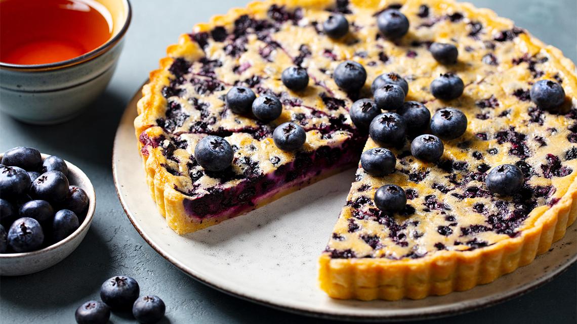 Easy Blueberry Tart Recipe and 2 Women Share Their Culinary Journeys