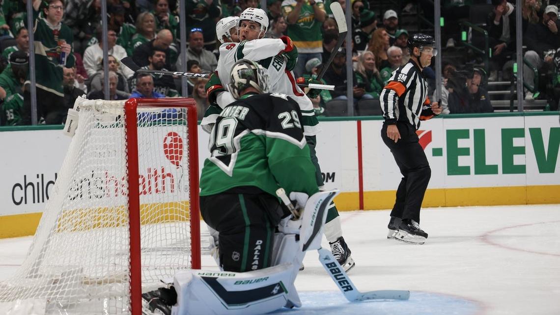 Stars aren't panicking after Wild's hot start to playoff series 