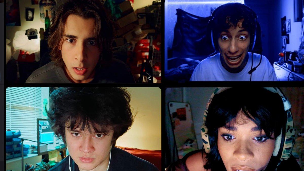 Clockwise from left, Georgie Farmer, Roman Hayeck-Green, Yasmin Finney and James Scholz star in "LifeHack," in theaters Friday. Photo courtesy of Triple Media Film