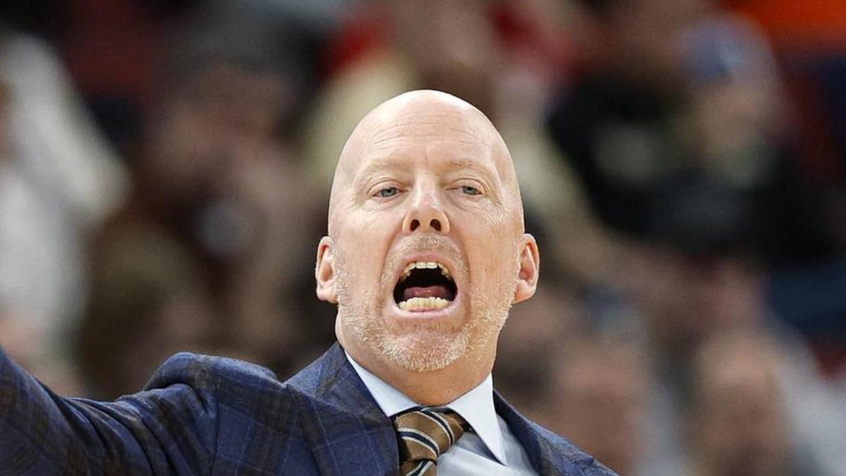  Mar 13, 2026; Chicago, IL, USA; UCLA Bruins head coach Mick Cronin directs his team against the Michigan State Spartans during the first half at United Center. Mandatory Credit: Kamil Krzaczynski-Imagn Images | Kamil Krzaczynski-Imagn Images 