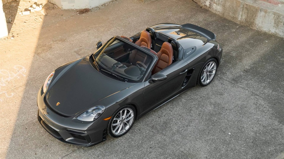 2022 Porsche 718 Spyder 000 Package for Sale With 9,000 Miles