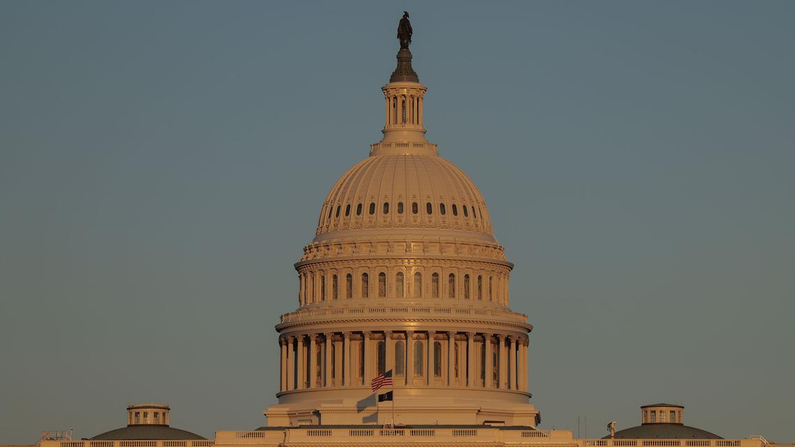 The sun shines on the U.S. Capitol building on March 10, 2026, in Washington, D.C. (Heather Diehl/Getty Images/TNS)
