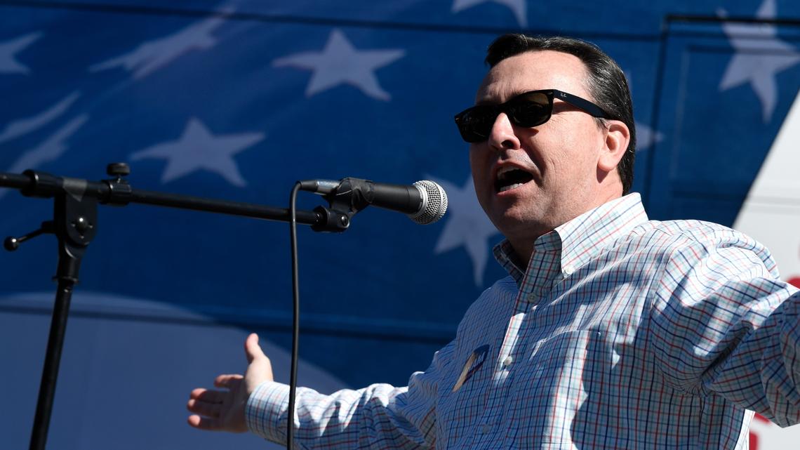 In backing South Carolina GOP chair, Trump remains active