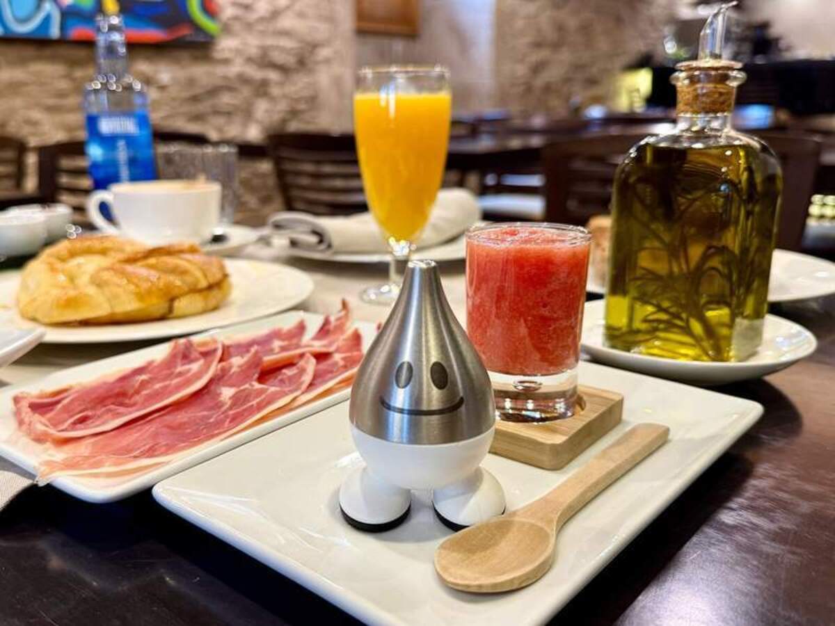  The amazing breakfast at the Altair Hotel in Santiago de Compostela. Photo credit: Margot Black 