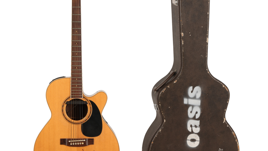 Noel Gallagher's MTV Unplugged guitar sells for record $300,000