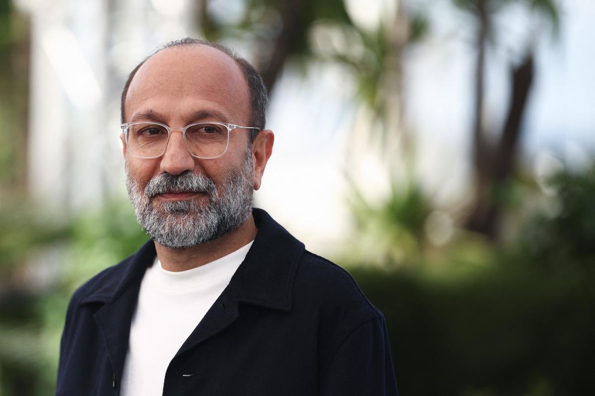 Director Asghar Farhadi poses during a photocall for the film "Histoires paralleles" (Parallel Tales) in competition at the 79th Cannes Film Festival in Cannes, France, May 15, 2026. REUTERS/Marko Djurica