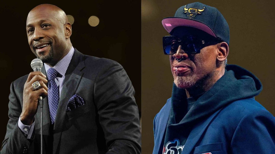 Alonzo Mourning and Dennis Rodman squash 30-year-old beef in recent HOF ceremony 