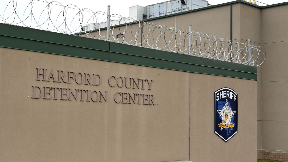 The Harford County Detention Center,  Jan. 5, 2021, in Bel Air, Md. (Matt Button/The Aegis/The Baltimore Sun/TNS)