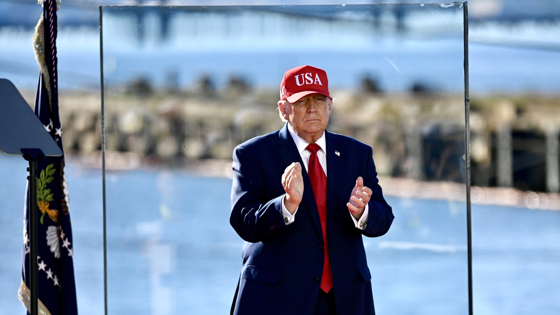 Trump: Navy to invest $2.9B in planned Sparrows Point submarine shipyard 