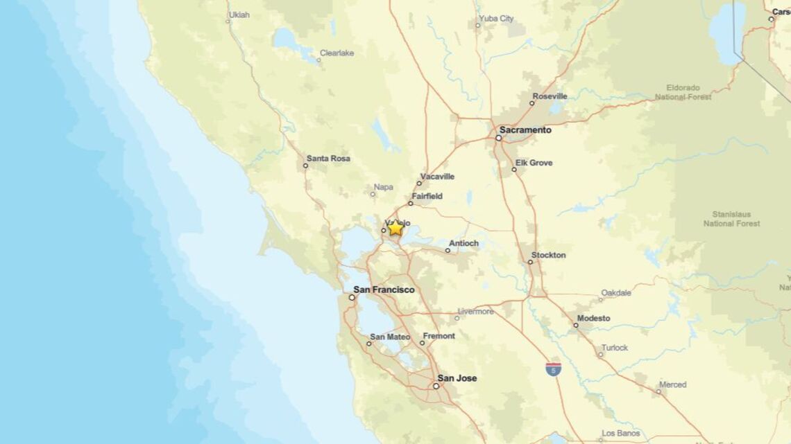 Earthquake struck area close to Vallejo, CA: 2.1 magnitude detected on Sept. 8 