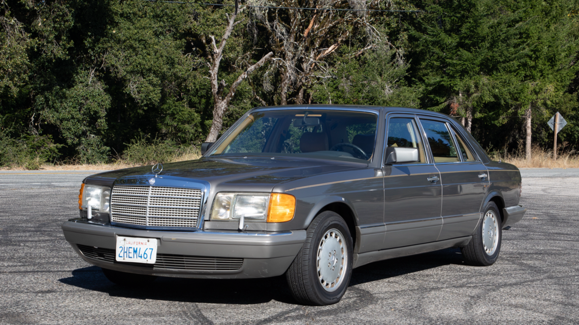 1988 Mercedes-Benz 300SEL For Sale With 183,000 Miles Shown 