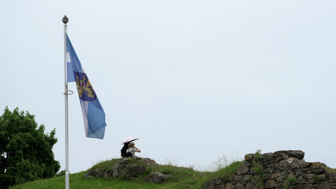 Fear of Ukrainian drones empties the guesthouses in Latvia's Land of Blue Lakes 