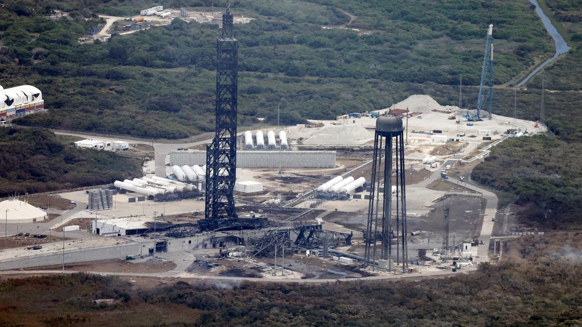 Blue Origin launch pad repairs could take 'serious time', NASA chief tells CNBC 