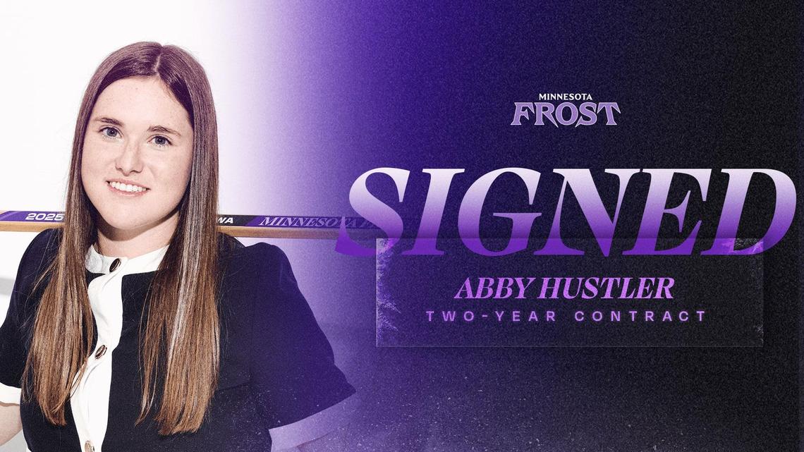 Frost sign 2nd-round pick Abby Hustler