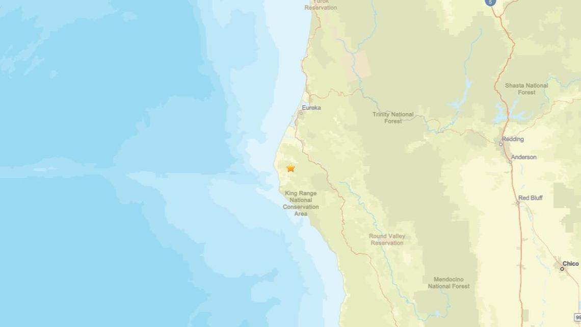 April 3: Earthquake of 2.9 magnitude detected close to Petrolia, CA 