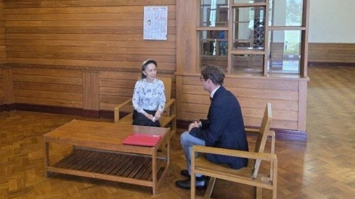 U.S. and ASEAN chair call for unconditional release of Myanmar's Aung San Suu Kyi 
