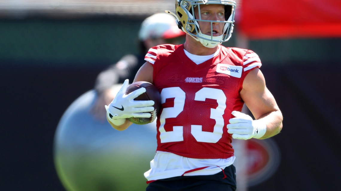 49ers' Christian McCaffrey not naive as he celebrates life as 30-year-old running back 