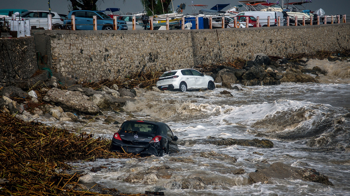 Driver killed in floods on Greek island of Rhodes