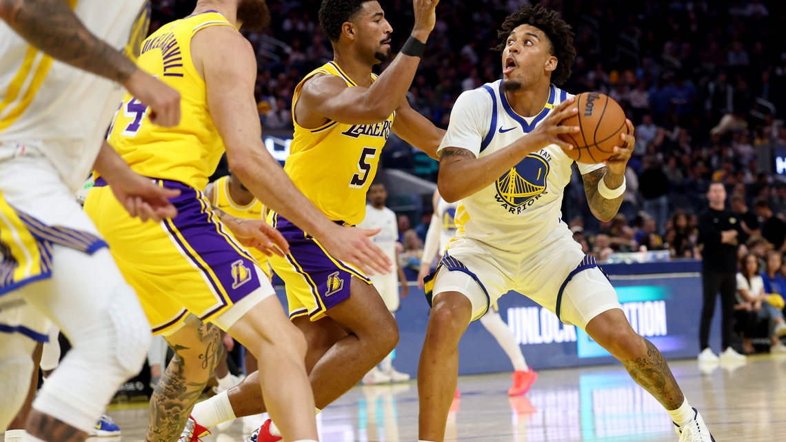 With Porzingis out indefinitely, could Warriors’ rookie Lendeborg be option at center?