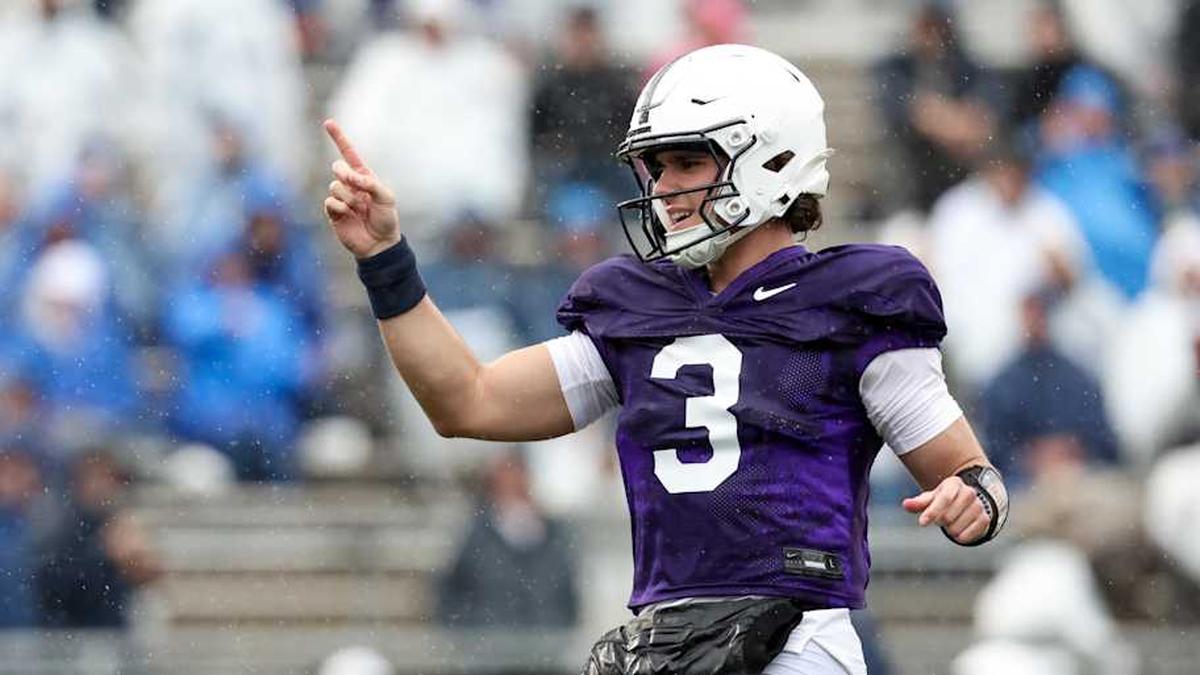  After a standout run at Iowa State, Rocco Becht joined coach Matt Campbell at Penn State. | Matthew O'Haren-Imagn Images 
