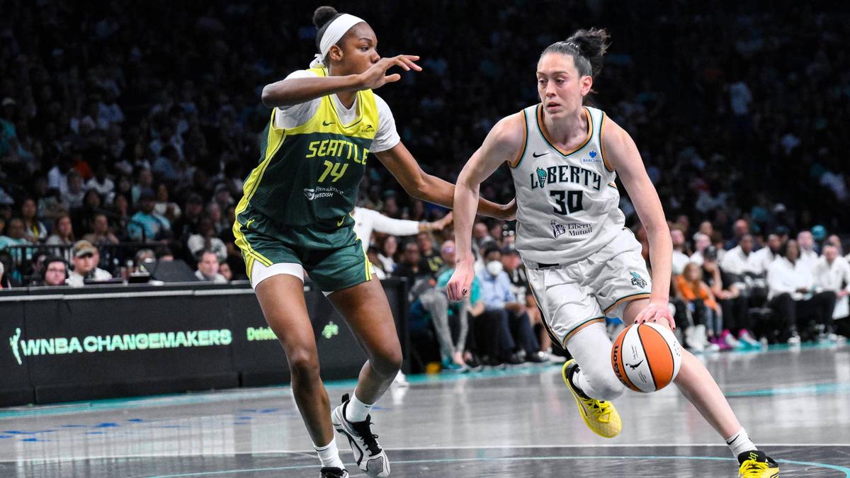  New York Liberty forward Breanna Stewart (30) © John Jones-Imagn Images