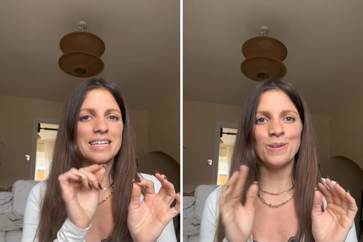  Sophie Harris, a therapist for moms, explaining why mothers can feel cold toward their partners when they get home. 