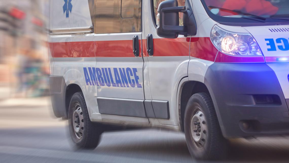 Two workers were injured when a trench collapsed on them Sunday in Prosser, Wash.