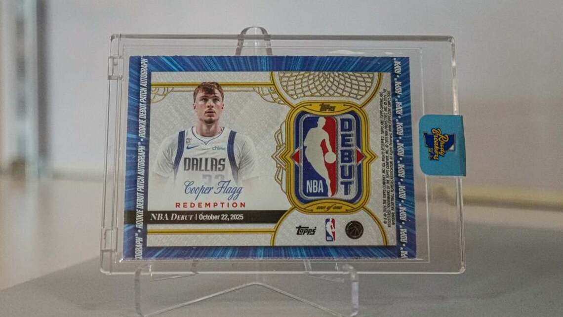 Cooper Flagg rookie card sells for record $8M 