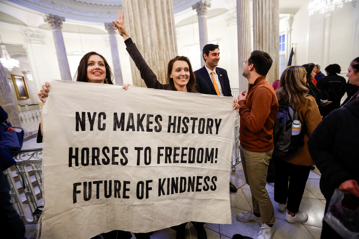 New York City bans horse-drawn carriages from June 2028 | Tacoma News ...