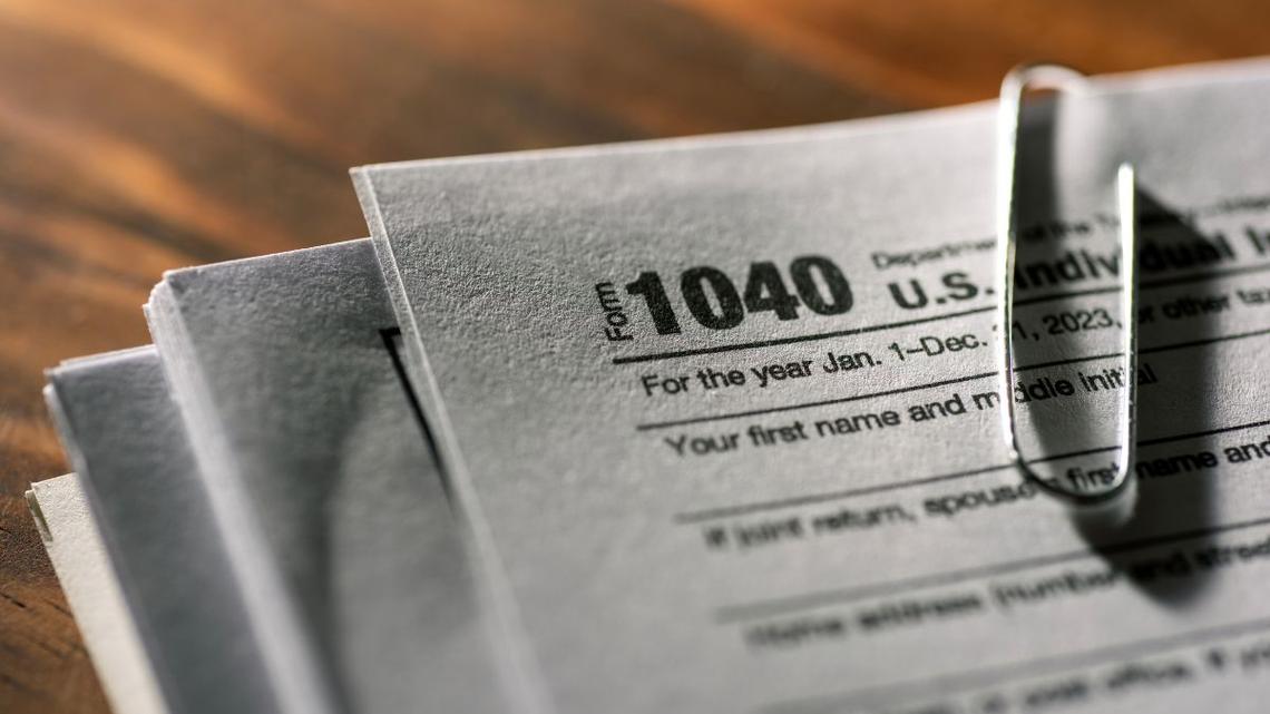 A Form 1040 from the IRS.