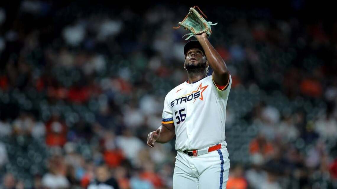 Yordan Alvarez homers twice, Ronel Blanco returns as Astros top Marlins 