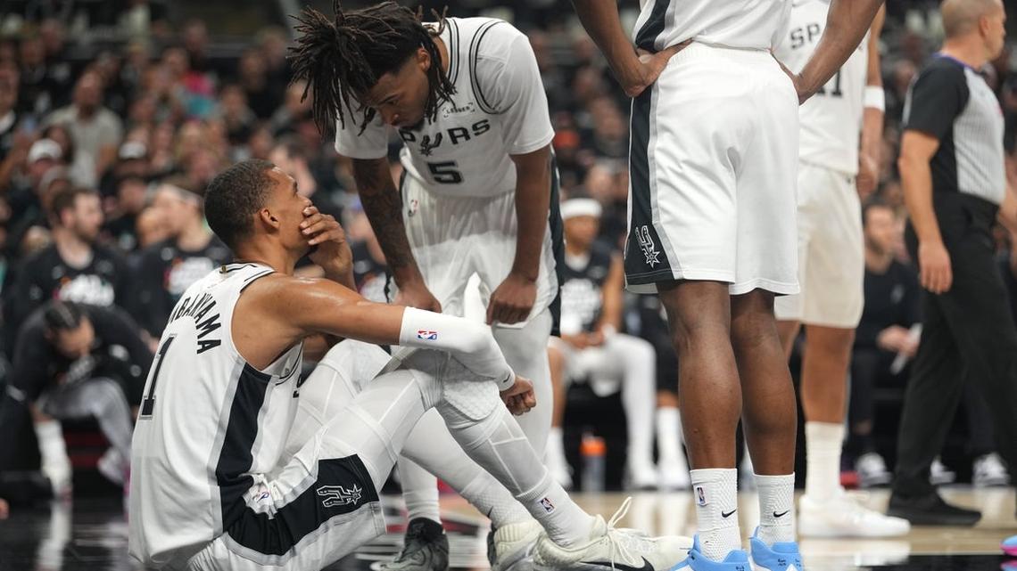 NBA roundup: After Victor Wembanyama's exit, Blazers level series 