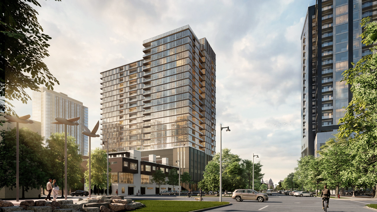 Downtown condo high-rise proposal wins initial city endorsement ...