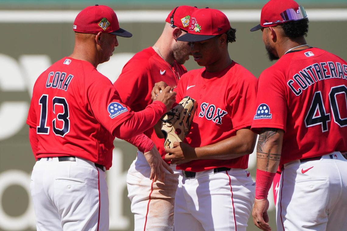  Boston Red Sox manager Alex Cora (13) 