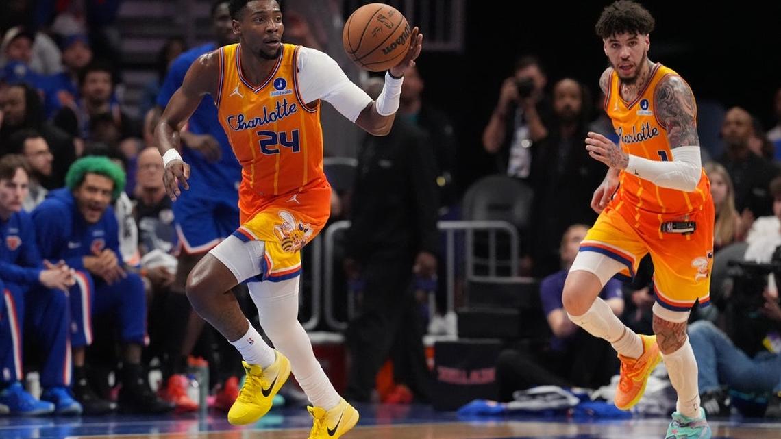 Hornets snap Knicks' win streak behind Kon Knueppel's big outing 