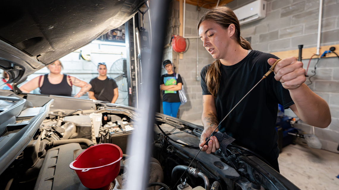 Learn to fix your own car at this community garage in Louisville