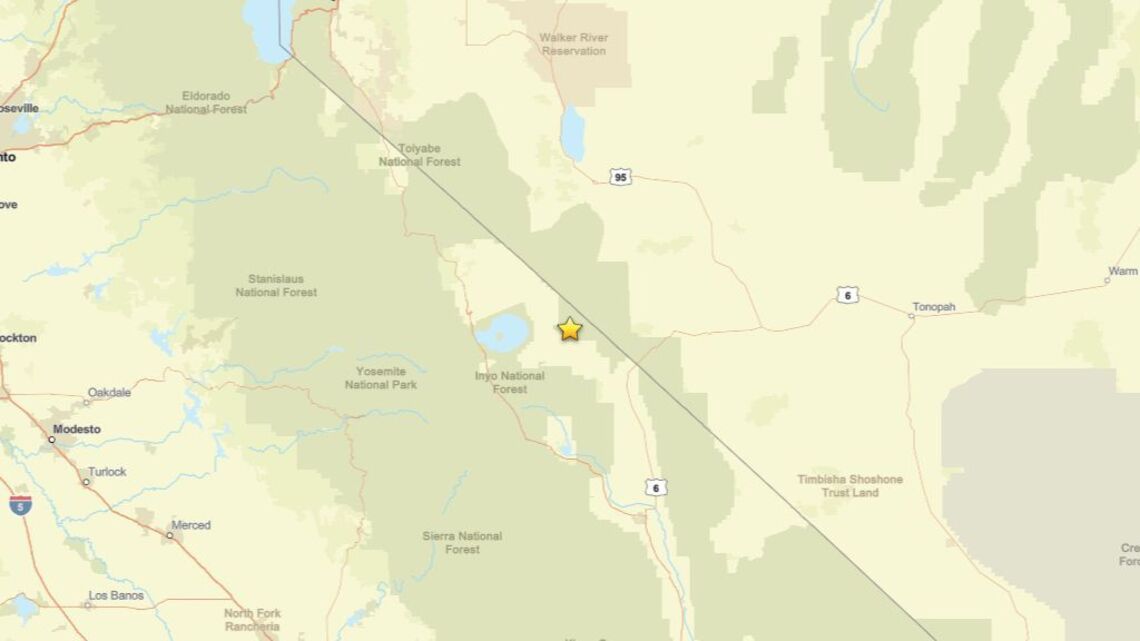 Update: Oct. 8 - 2.8 magnitude earthquake reported close to Bodie, CA 