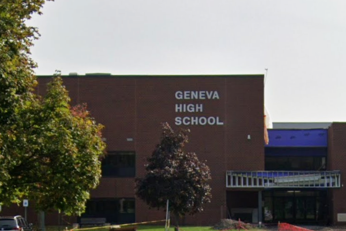  Geneva High School in Ontario County, New York. (via Google Maps) 