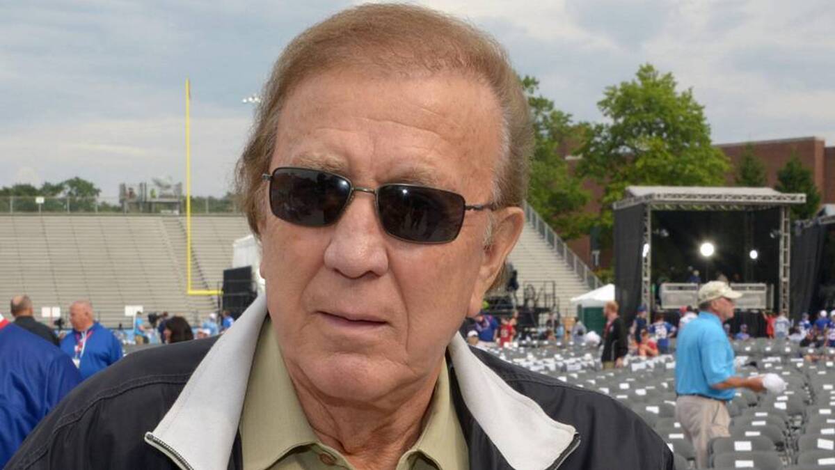  Aug 2, 2014; Canton, OH, USA; Los Angeles Raiders former coach Tom Flores at the 2014 Pro Football Hall of Fame Enshrinement at Fawcett Stadium. Mandatory Credit: Kirby Lee-Imagn Images | Kirby Lee-Imagn Images 