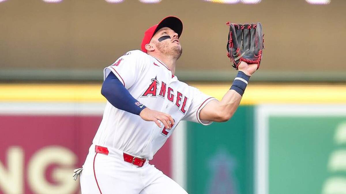  Trout is back in center field this year after spending last season in right field when he wasn't a designated hitter. | IMAGN IMAGES via Reuters Connect 