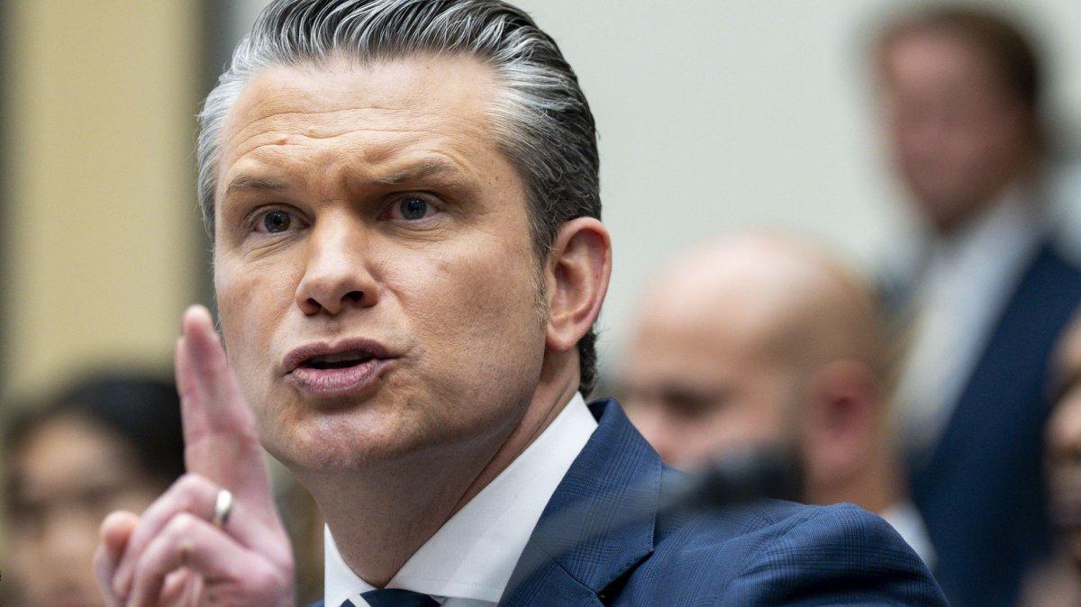 Secretary of Defense Pete Hegseth speaks during a House Armed Services Committee hearing on the Department of Defense's proposed fiscal year 2027 budget request at the U.S. Capitol in Washington on Wednesday. The Pentagon gave its first estimate of the cost of the U.S. conflict with Iran at $25 billion.