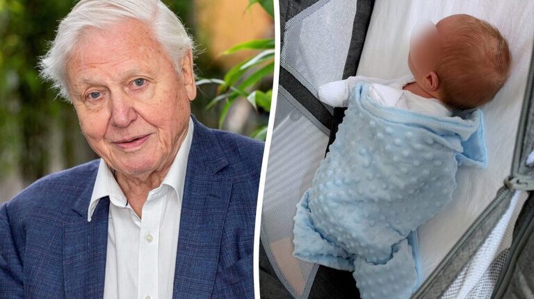 Baby born on David Attenborough's 100th birthday named after