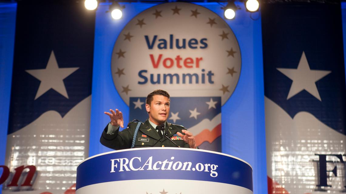 Pete Hegseth, President-elect Donald Trump’s pick to lead the Defense Department, has ties to an Idaho-based Christian nationalist church.