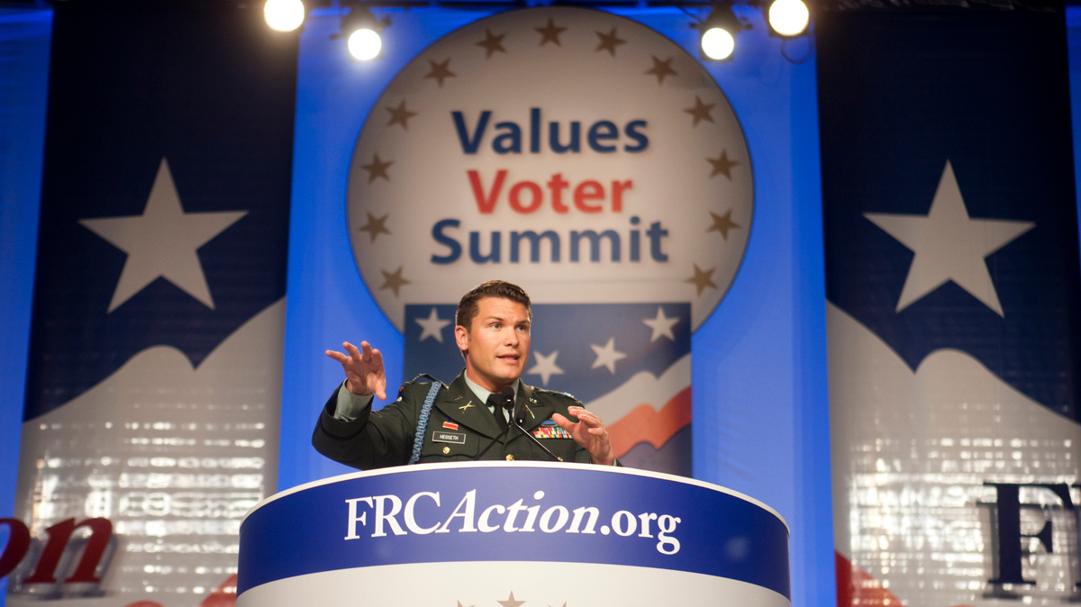 Pete Hegseth, President-elect Donald Trump’s pick to lead the Defense Department, has ties to an Idaho-based Christian nationalist church.