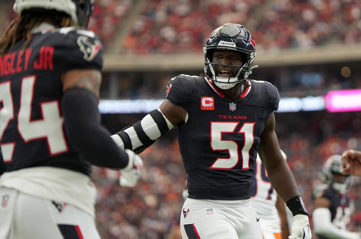  Will Anderson Jr. has made an instant impact for the Texans. (Sean Thomas-Imagn Images)