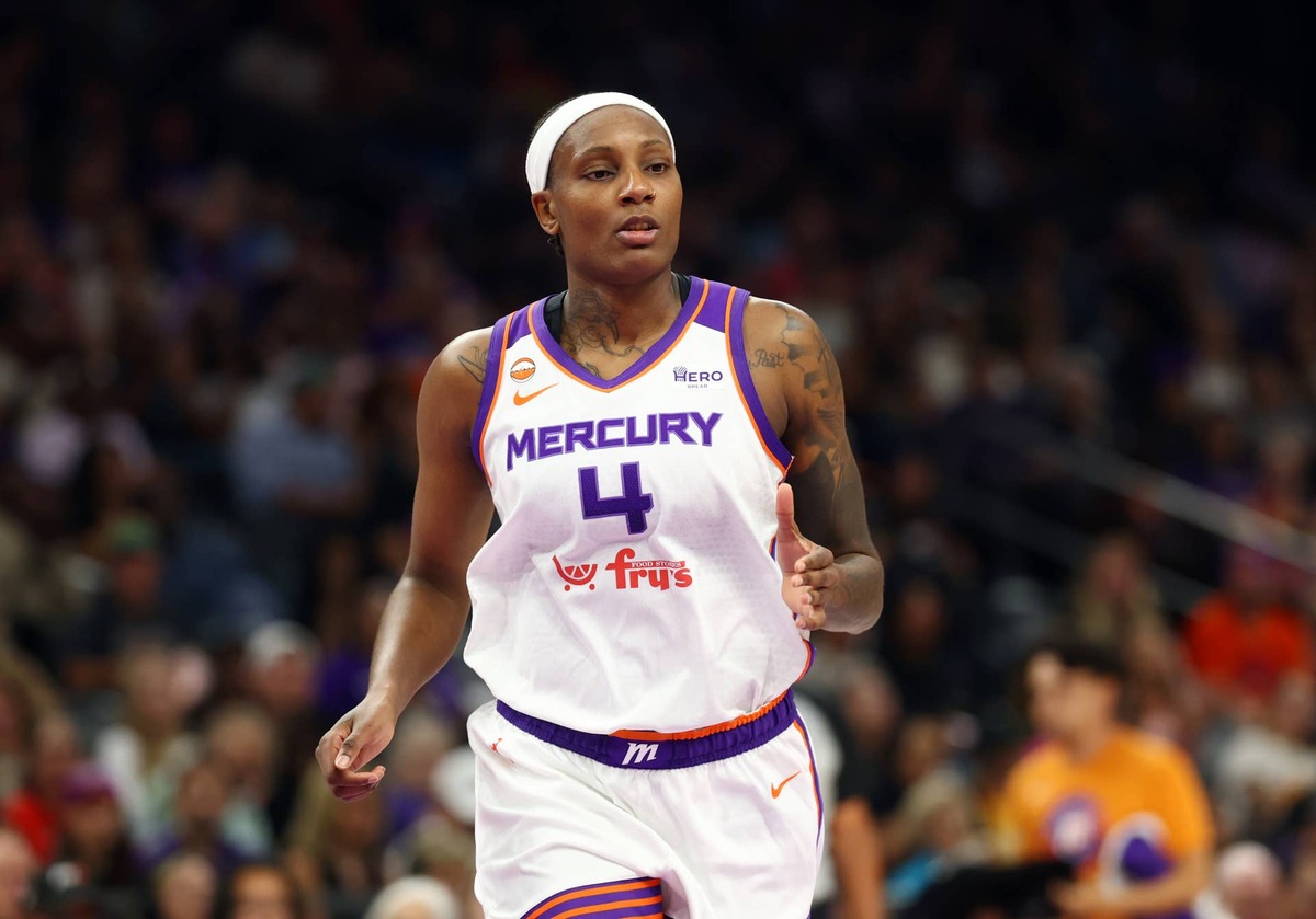  Phoenix Mercury forward Natasha Mack (4) Mark J. Rebilas-Imagn Images