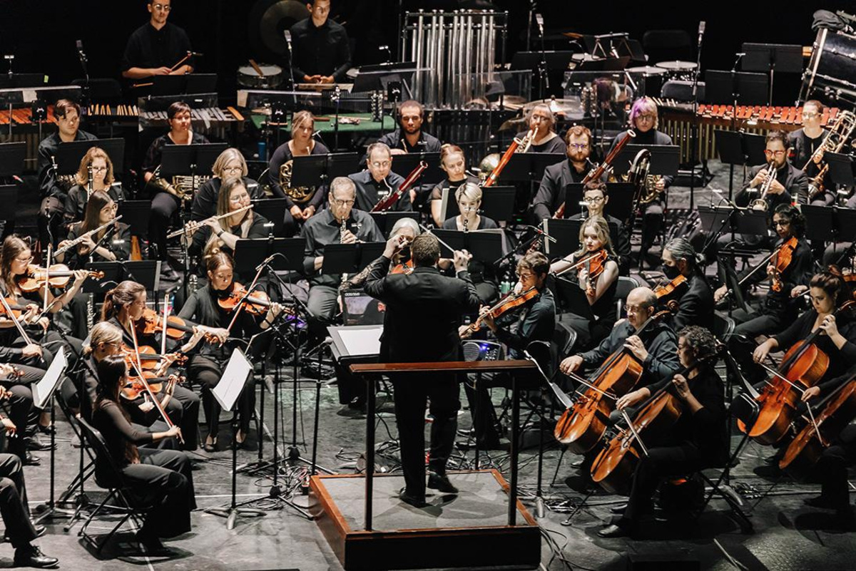 TSO's Harry Potter & the Sorcerer's Stone in Concert event, where scenes from the movie were played while the score was performed by TSO.